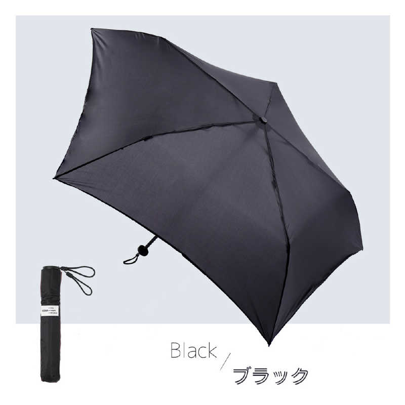 KIZAWA KIZAWA 超軽量カーボン雨傘 50cm raku ［雨傘 /50cm］ ブラック MEX05320UI MEX05320UI