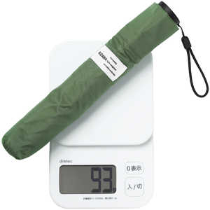 KIZAWA 超軽量カーボン雨傘 55cm poki ［雨傘 /55cm］ グリーン MEX5553UO