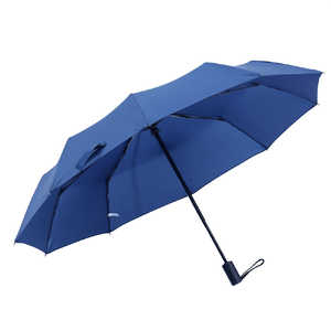KIZAWA 自動開閉10本骨雨傘 ［雨傘 /58cm］ ネイビー ABC10319UI