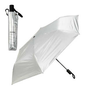KIZAWA 超軽量カーボン自動開閉53cm日傘 ユニセックス urban ［晴雨兼用傘 / 53cm］ シルバー 65303-003-SR