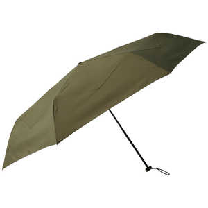 KIZAWA たたみやすい！超軽量カーボン形状安定雨傘 親骨60cm wisp ［雨傘 / 60cm］ カーキ FU010-MEX60I-khaki