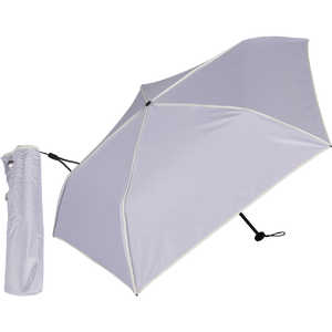 KIZAWA 超軽量カーボン日傘 5本骨 モダンパイピング ［晴雨兼用傘 /50cm］ パープル MEX50AL-053PI-purple