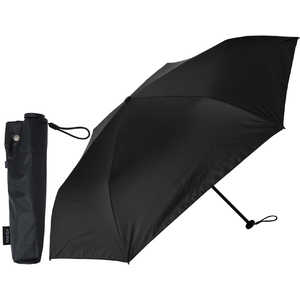 KIZAWA 超軽量カーボン日傘 6本骨 クラシック ［晴雨兼用傘 /55cm］ ブラック MEX50BC-063PI-black