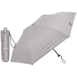 KIZAWA ユニセックスカーボン超軽量日傘55cm6本骨 aero ［晴雨兼用傘 /55cm］ グレー K010-MEX55I-grey