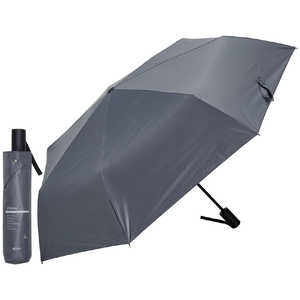KIZAWA ユニセックス自動開閉日傘 58cm7本骨 eagle＋ ［晴雨兼用傘 /58cm］ スチールグレー K030-A58I-steelgrey