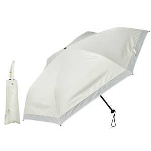 KIZAWA 超軽量カーボン日傘 55cm6本骨 airia lumi オーガンジー ［晴雨兼用傘 /55cm］ オフホワイト MEX55OK-063PI-off