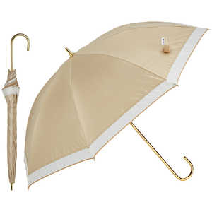 KIZAWA ショート丈オーガンジー日傘 bliss ［晴雨兼用傘 /50cm］ ベージュ M49OK-081PI-beige