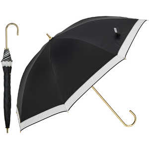 KIZAWA ショート丈オーガンジー日傘 bliss ［晴雨兼用傘 /50cm］ ブラック M49OK-081PI-black