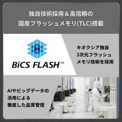 KIOXIA キオクシア ポータブルSSD KIOXIA EXCERIA PLUS G2 Portable