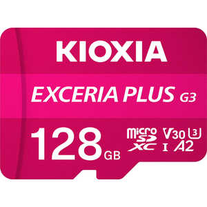KIOXIA LINVA EXCERIA PLUS G3 microSDXCJ[h mClass10 / 128GBn KMUH-C128G