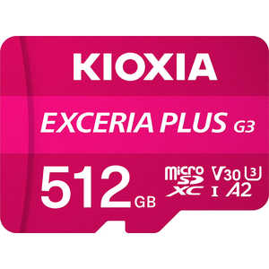 KIOXIA LINVA EXCERIA PLUS G3 microSDXCJ[h mClass10 / 512GBn KMUH-C512G