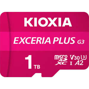 KIOXIA �L�I�N�V�A EXCERIA PLUS G3 microSDXC�J�[�h �mClass10 / 1TB�n KMUH-C001T