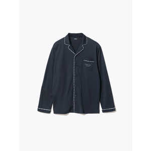 TENTIAL BAKUNE Pajamas Dry Long Sleeve 上 ネイビー(XL)-25SS 25SSBA024U00080007N TENTIAL BAKUNE Pajamas Dry Long Sleeve 上 ネイビー(XL)-25SS 25SSBA024U00080007N