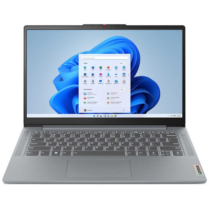 レノボジャパン　Lenovo レノボジャパン　Lenovo IdeaPad Slim 3i Gen8［14.0型/intel Core i3/メモリ：8GB/SSD：512GB/Office HomeandBusiness］アークティックグレー 82X6004TJP 82X6004TJP
