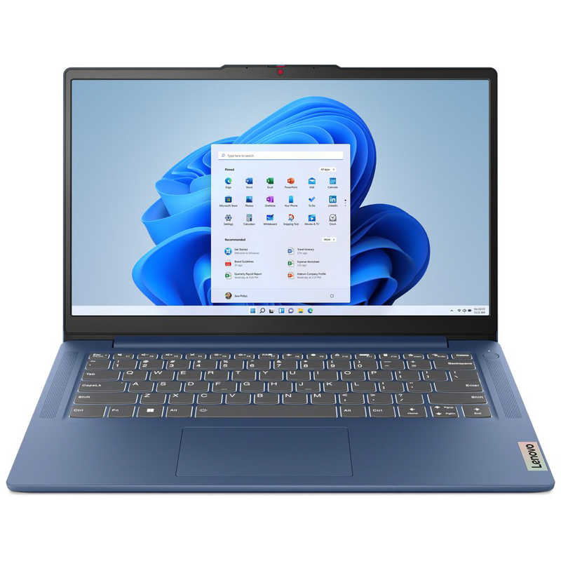 レノボジャパン　Lenovo レノボジャパン　Lenovo IdeaPad Slim 3i Gen8［14.0型/intel Core i3/メモリ：8GB/SSD：512GB/Office HomeandBusiness］アビスブルー 82X6004UJP 82X6004UJP