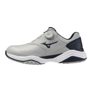 ミズノ ゴルフシューズ ネオインパクト エナジー ボア MIZUNO NEO IMPACT ENERZY BOA ［メンズ / 25.5cm / 幅：3E］ グレー×ネイビー 51GM2683