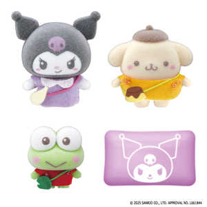 バンダイ BANDAI ぷちとも Sanrio characters クロミ&ポムポムプリン&けろけろけろっぴ バンダイ BANDAI ぷちとも Sanrio characters クロミ&ポムポムプリン&けろけろけろっぴ