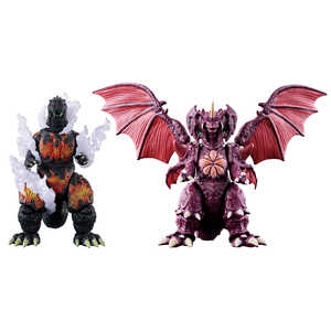 バンダイ BANDAI ゴジラアクションフィギュアバーニングゴジラVSデストロイア バトルセット バンダイ BANDAI ゴジラアクションフィギュアバーニングゴジラVSデストロイア バトルセット