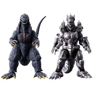 バンダイ BANDAI ゴジラアクションフィギュア ゴジラ(2003) × 3式機龍〈改〉重武装型バトルセット バンダイ BANDAI ゴジラアクションフィギュア ゴジラ(2003) × 3式機龍〈改〉重武装型バトルセット