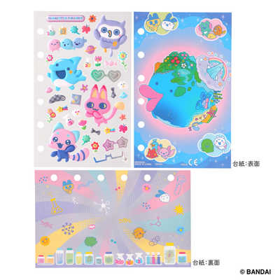 バンダイ BANDAI 【再販】たまもりしーるリフィル Tamagotchi Paradise