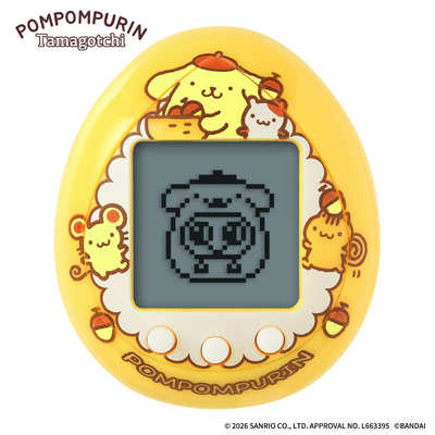 バンダイ BANDAI POMPOMPURIN(ポムポムプリン) Tamagotchi (たまごっち