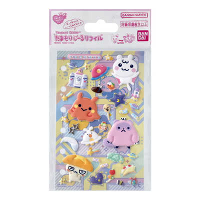 バンダイ BANDAI たまもりしーるリフィル Tamagoctchi Paradiseセット2