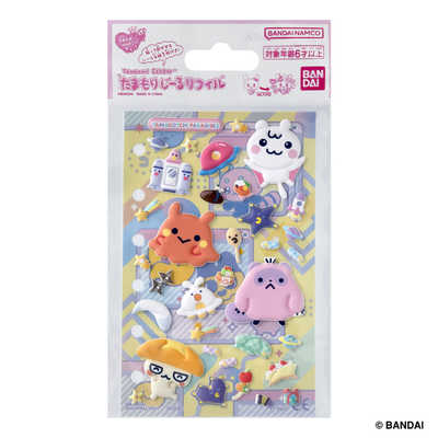 バンダイ BANDAI たまもりしーるリフィル Tamagoctchi Paradiseセット2