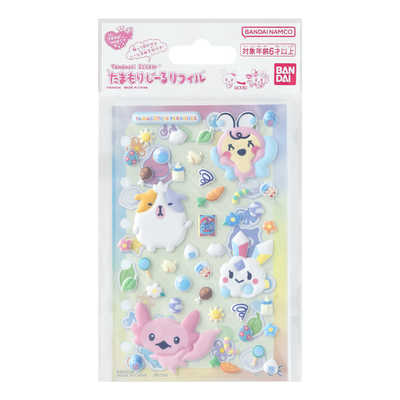バンダイ BANDAI たまもりしーるリフィル Tamagoctchi Paradiseセット3