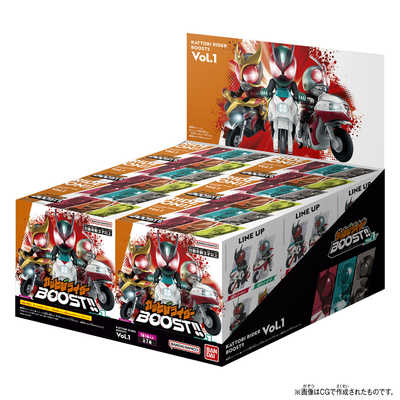 バンダイ BANDAI 仮面ライダー カッとびライダーBOOST！！ Vol.01(単品