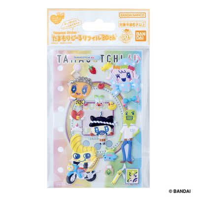 バンダイ BANDAI たまもりしーるリフィル30th Tamagotchi 4Uセット の