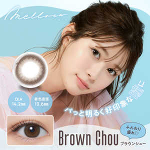 Pia (度あり/-0.50) melloew (メロール) ブラウンシュー (BC8.6/DIA14.2) 10枚入 カラコン Pia (度あり/-0.50) melloew (メロール) ブラウンシュー (BC8.6/DIA14.2) 10枚入 カラコン