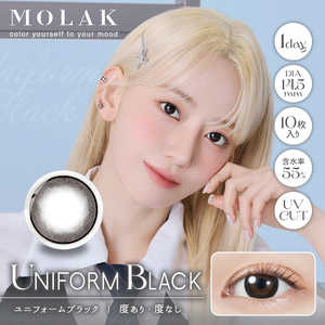 Pia (度あり -4.00) モラク ワンデー ユニフォームブラック (BC8.6 /PWR-4.00 /DIA14.5)(10枚入) カラコン Pia (度あり -4.00) モラク ワンデー ユニフォームブラック (BC8.6 /PWR-4.00 /DIA14.5)(10枚入) カラコン