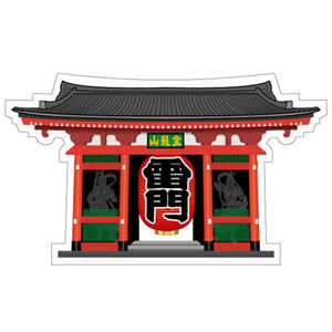 ギャラデザインファクトリー ギャラデザイン ダイカットシール 雷門 ST055 ギャラデザインファクトリー ギャラデザイン ダイカットシール 雷門 ST055