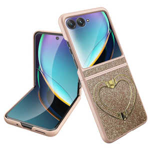STYLEPROMOTION Motorola razr 50 グリッターリングスタンドケースGD SP-M50GUSTCA-GD STYLEPROMOTION Motorola razr 50 グリッターリングスタンドケースGD SP-M50GUSTCA-GD
