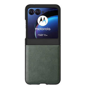 STYLEPROMOTION Motorola razr 50 ハイエンドPUレザーケースDGR SP-M50HLECA-DGR STYLEPROMOTION Motorola razr 50 ハイエンドPUレザーケースDGR SP-M50HLECA-DGR
