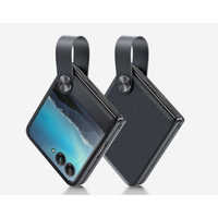 Motorola razr 50 512GB ケース付 STYLEPROMOTION Motorola razr 50 フックPUレザーケースBK SP