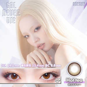 WSCALE (度あり/-1.00) ギャルネバーダイワンデー ホットティー (BC8.6/DIA14.2) 10枚入 カラコン