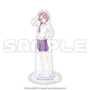 GKマーケティング 学園アイドルマスター×極楽湯 RAKUSUPA アクリルスタンド 有村麻央 
