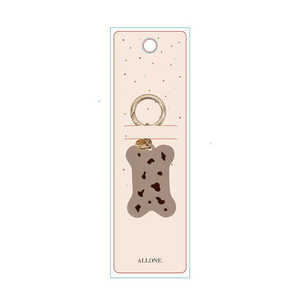 アローン AirTag用骨型ケース チョコ ALGATBCBR アローン AirTag用骨型ケース チョコ ALGATBCBR