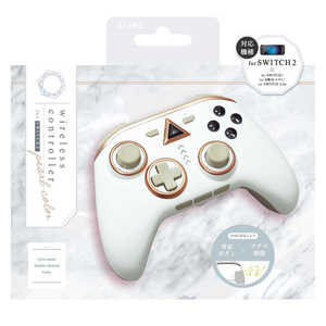 アローン Switch2用ワイヤレスコントローラー パール ALLONE ALG-NS2WCP アローン Switch2用ワイヤレスコントローラー パール ALLONE ALG-NS2WCP