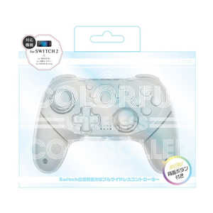 アローン Switch2用カラフルコントローラー ホワイト ALLONE ALG-NS2CT001WH アローン Switch2用カラフルコントローラー ホワイト ALLONE ALG-NS2CT001WH