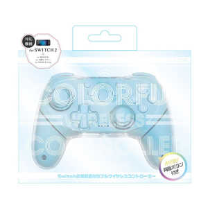 アローン Switch2用カラフルコントローラー ブルー ALLONE ALG-NS2CT002BL アローン Switch2用カラフルコントローラー ブルー ALLONE ALG-NS2CT002BL