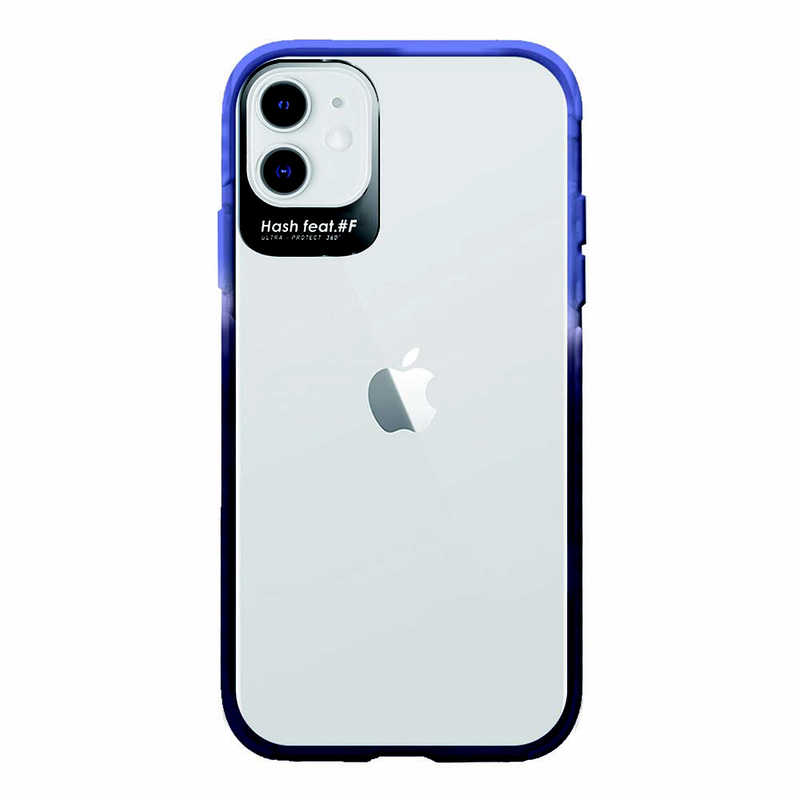 サムライワークス サムライワークス iPhone 11 Ultra Protect Case グラデーション(パープル･ダークパープル) Hash feat.#F HF-CTIXIR-4G03 HF-CTIXIR-4G03