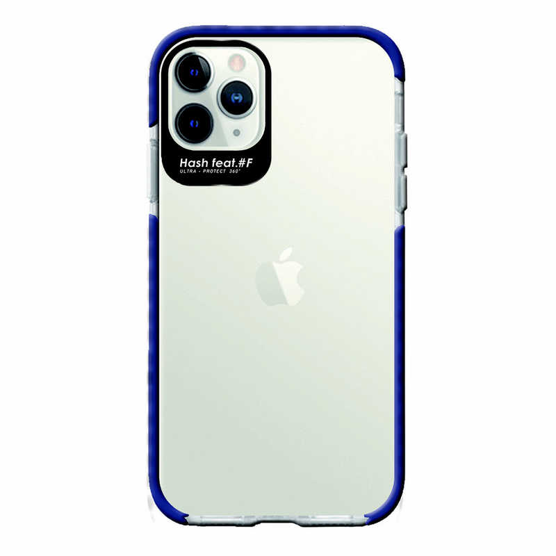 サムライワークス サムライワークス iPhone 11Pro Ultra Protect Case ネイビー Hash feat.#F HF-CTIXI-07NY HF-CTIXI-07NY