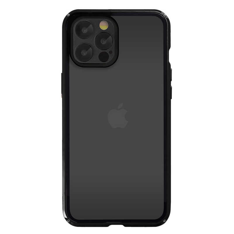 サムライワークス サムライワークス iPhone12Pro Max 360°両面保護バンパーケース BLACK HFAGEI12PM01BG(ブラ HFAGEI12PM01BG(ブラ
