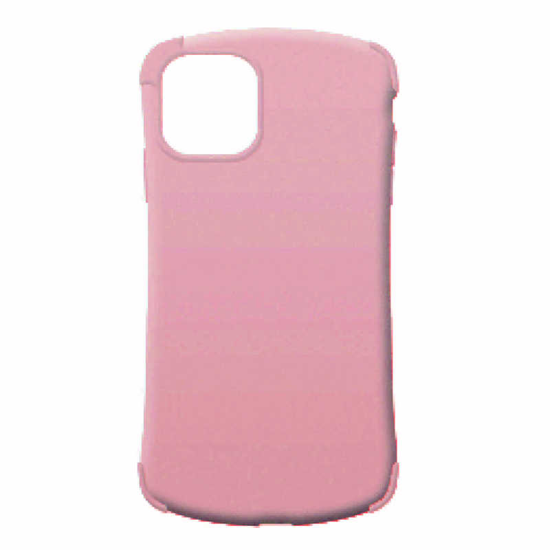サムライワークス サムライワークス iPhone 12/12Pro ソフトタッチシリコンケース Baby pink IS-I12P-01PK IS-I12P-01PK