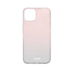 サムライワークス iPhone 14 6.1インチ/13 Plate Mist Case ピンク×グレー YP-CTI14-1G02