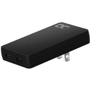 CIO PDΉAC[d USB Type-C×2|[g GaN [2|[g /USB Power DeliveryΉ /Smart ICΉ /GaN(KE) ̗p] CIO-G67W2C-S-BK