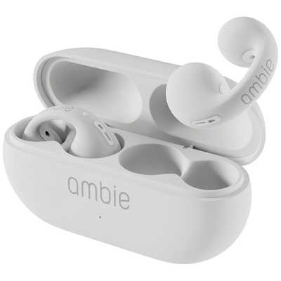 ambie AM-TW02/WWC ワイヤレスイヤフォン ホワイト AMBIE ambie sound earcuffs ambie White × White [ワイヤレス