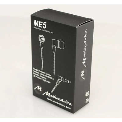 MotherAudio ME5 BLACK MMCXリケーブル対応イヤホン MotherAudio ME5